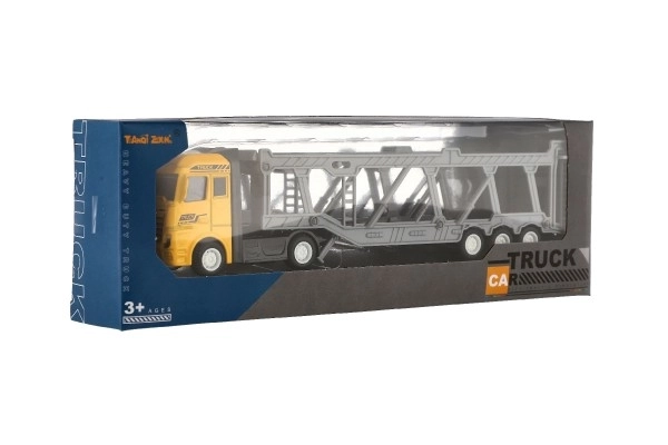 Camion plastic de transport auto 22cm