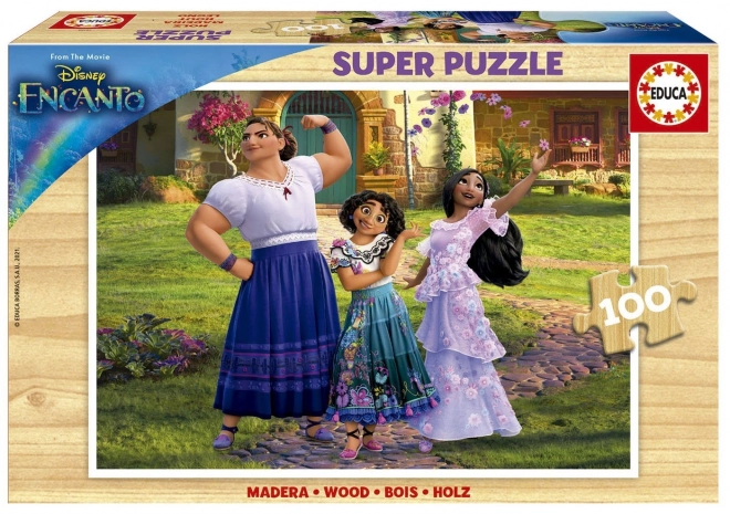 Puzzle din lemn Encanto 100 piese