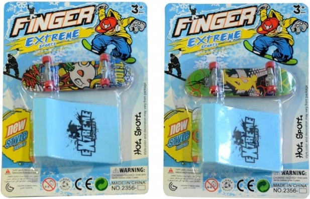 Fingerboard cu rampă 9 cm