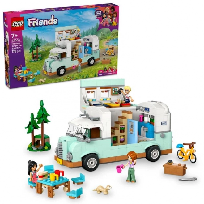 Lego Friends Aventură Cu Rulota Prietenilor