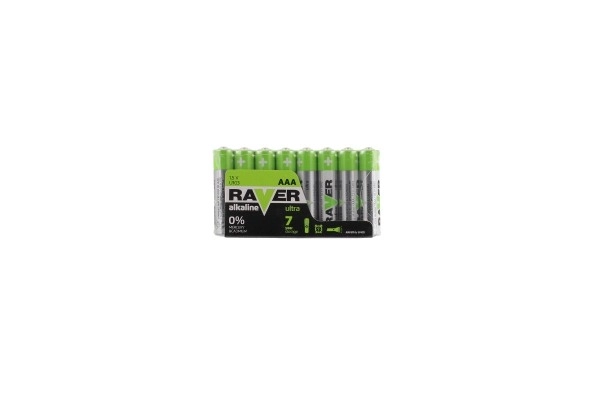 baterii alcaline ultra AAA Raver