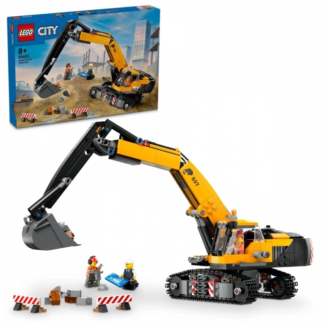 excavator galben LEGO City