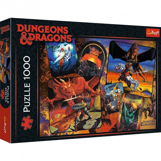 Puzzle 1000 piese Începuturile Dungeons & Dragons