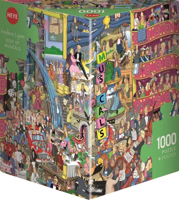 Puzzle de 1000 piese cele mai bune musicaluri