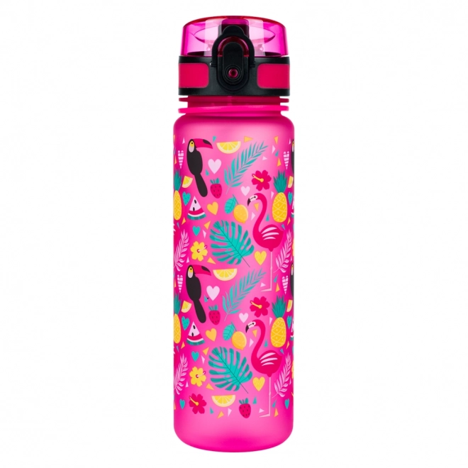 Sticlă de băut BAAGL Flamingo, 500 ml