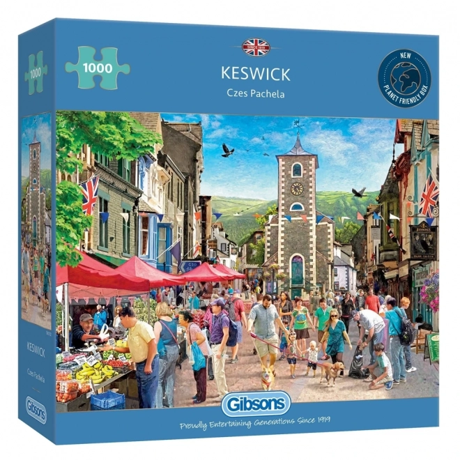 Puzzle 1000 piese - Keswick, Anglia