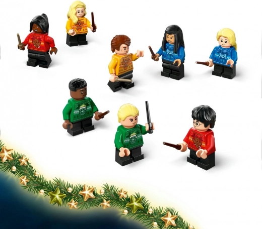Atmosferă festivă cu minifigurine