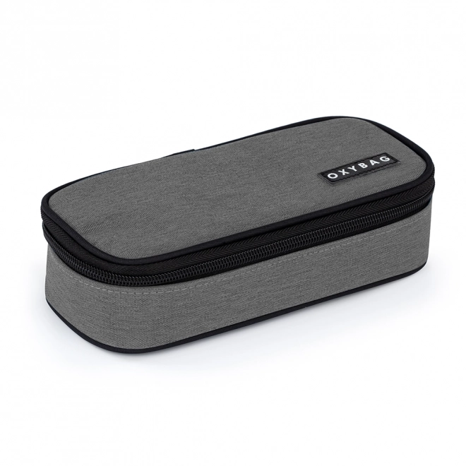 Etui confort unicolor gri
