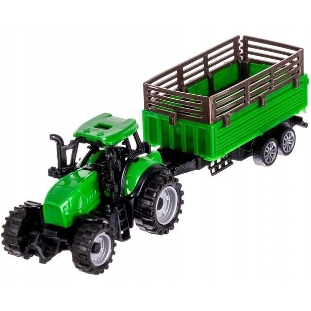 Set ferma cu animale și 2 tractoare 102 piese
