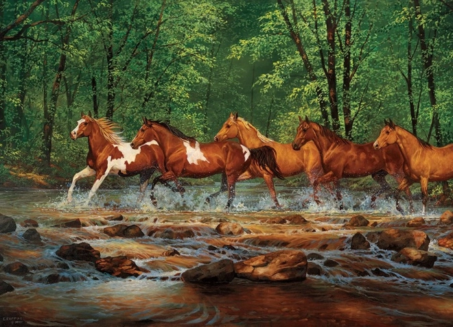 Puzzle Klus v Spring Creek 1000 de piese