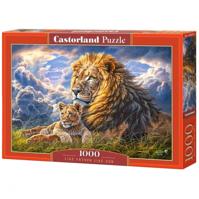 Puzzle 1000 piese Jako tată, așa și fiu