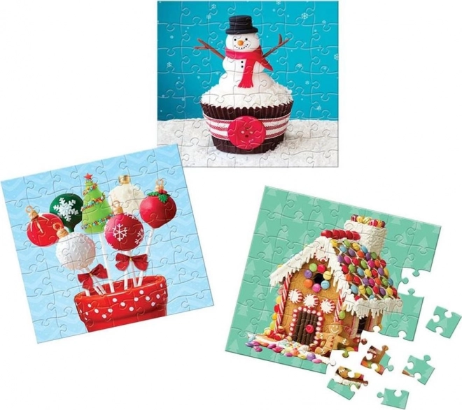 Puzzle Eurographics calendari de advent: delicii de Crăciun