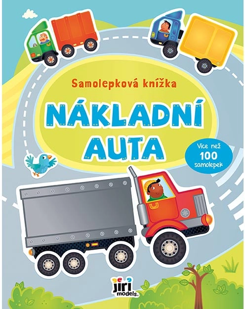 Carte cu autocolante Camioane