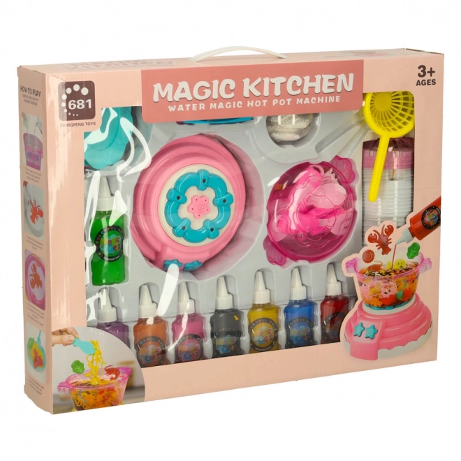 Bucătăria magică: Figurine magice cristaline 3D