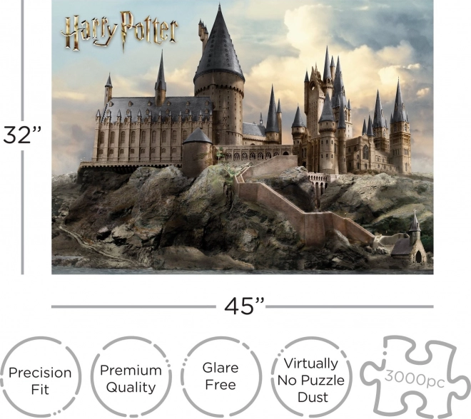 AQUARIUS Puzzle Harry Potter: Hogwarts 3000 piese