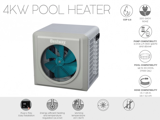 Încălzitor electric pentru piscină Bestway Flowclear
