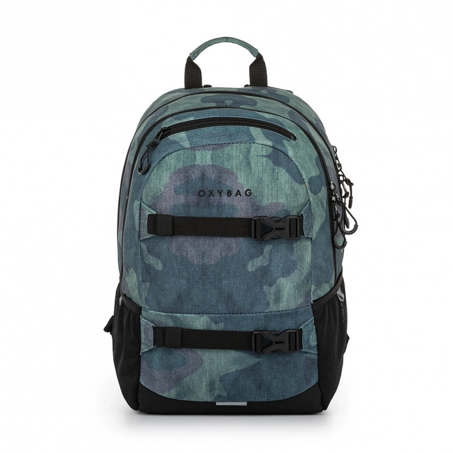 Rucsac pentru studenți cu etui Oxy Sport Camo