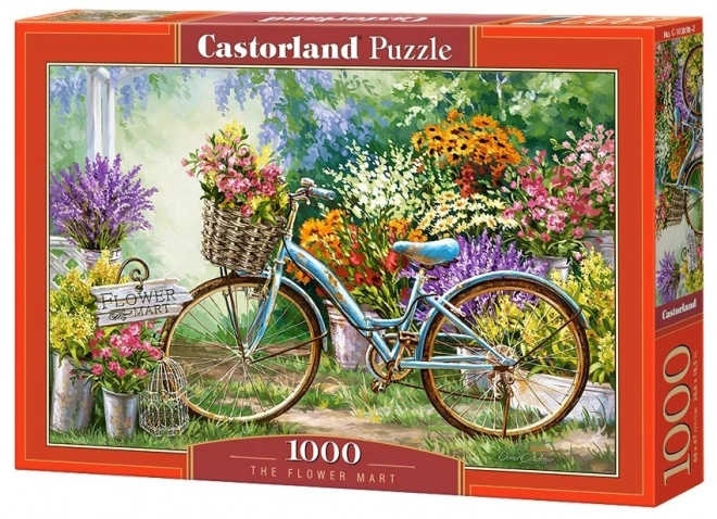 puzzle castorland piața de flori 1000 piese