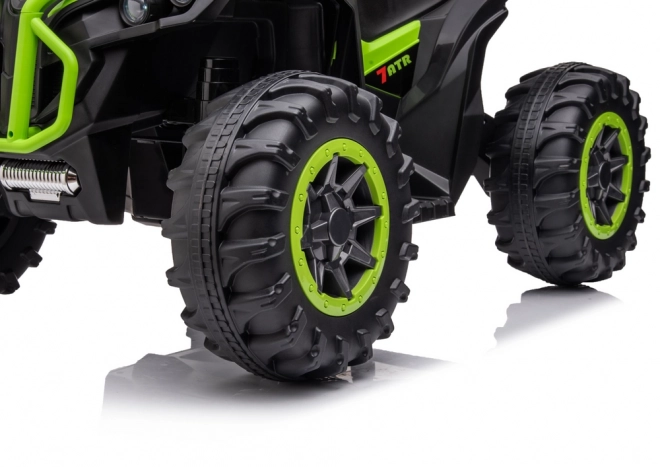 Quad cu baterie verde