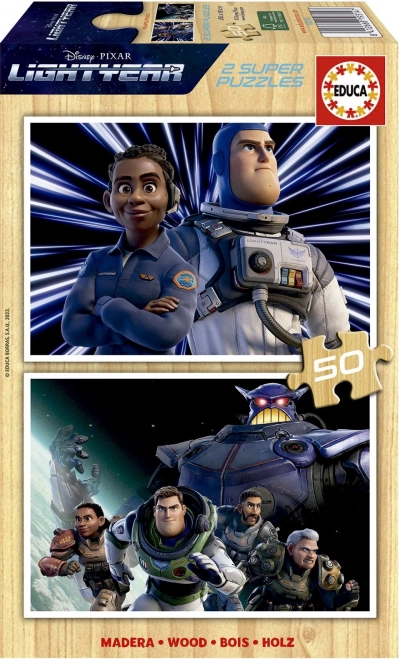 Educa puzzle din lemn Lightyear