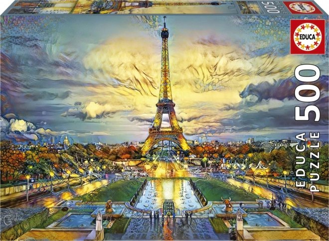 Educa puzzle turnul eiffel 500 piese