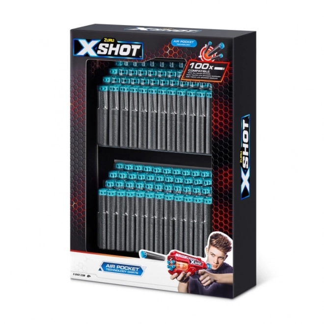 Set de săgeți din spumă X-Shot Excel, 100 bucăți