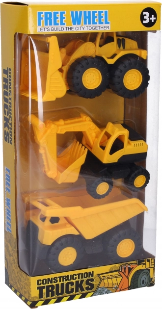 Set de utilaje de construcții 12 cm – 3 bucăți