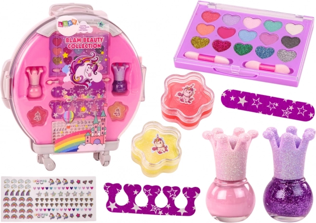 Set de manichiură pentru copii Pink - 12 piese