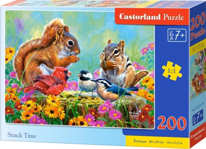 Puzzle 200 de piese Snack Time