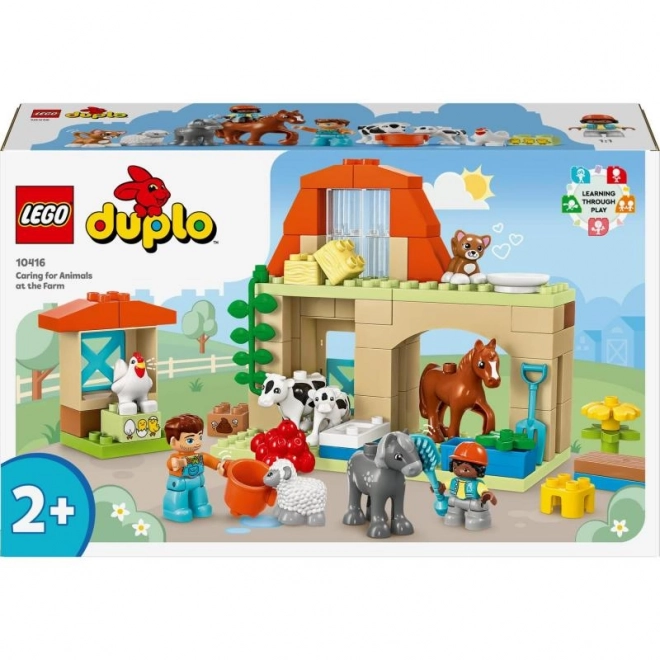 Grija pentru animalele de la fermă cu LEGO DUPLO