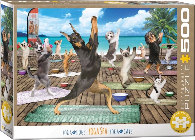 Puzzle EUROGRAPHICS Yoga la Spa
