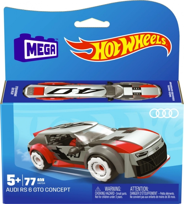 Set de construcție Hot Wheels Audi RS6 GTO