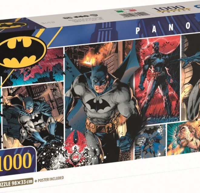 Puzzle panoramic Clementoni Batman 1000 piese