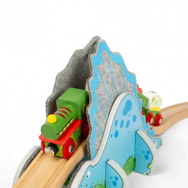 tunel de tren Dinozauri Bigjigs Rail