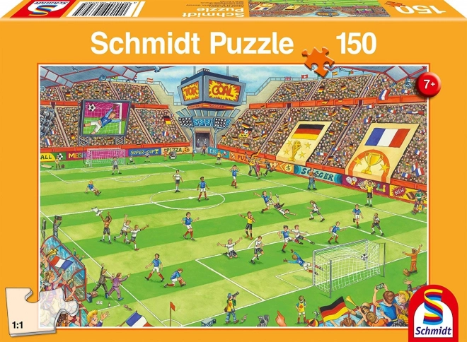 Puzzle finala de fotbal 150 piese