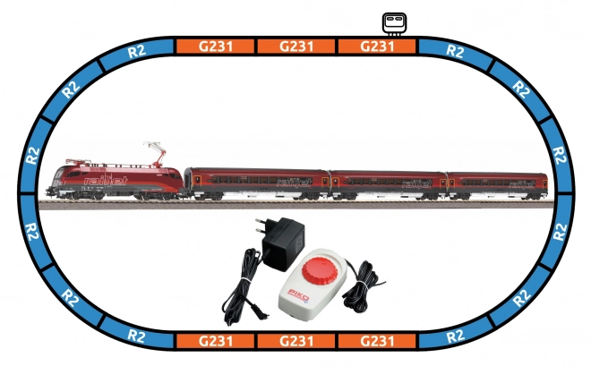 Set de start Tren de pasageri Taurus Railjet ÖBB VI