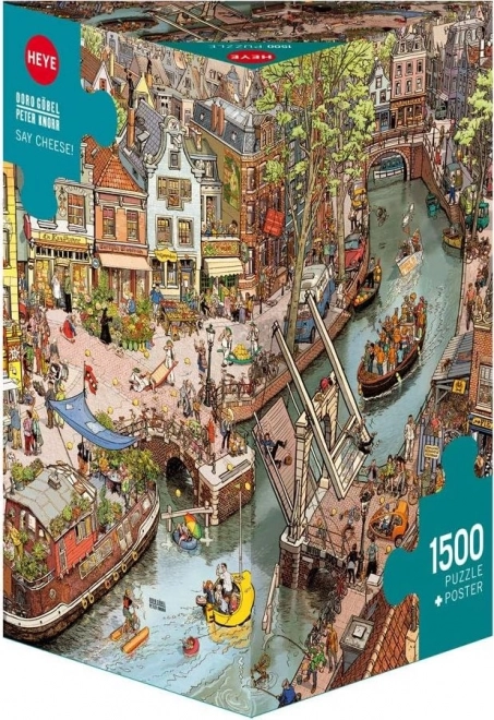 Puzzle Heye - Spune brânză! 1500 de piese