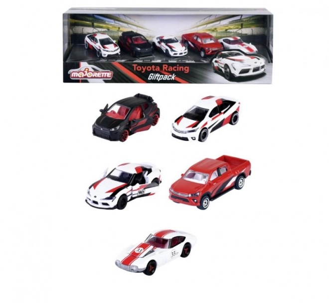 set cadou mașinuțe Toyota Racing