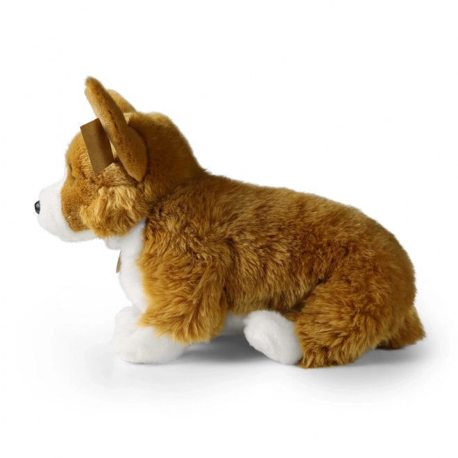 Câine de pluș corgi 32 cm eco-friendly