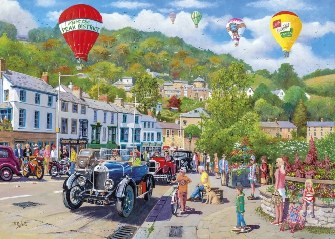 Puzzle GIBSONS Satul Matlock Bath 1000 piese