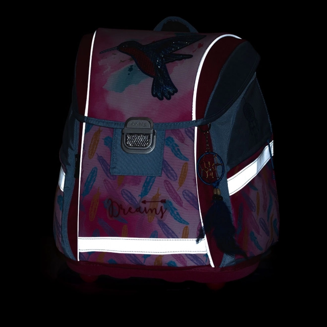 Rucsac școlar PREMIUM LIGHT Colibri