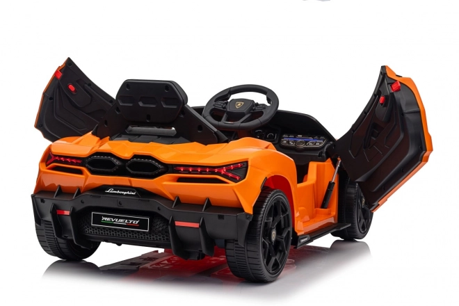 Mașină electrică pentru copii Lamborghini Revuelto portocalie