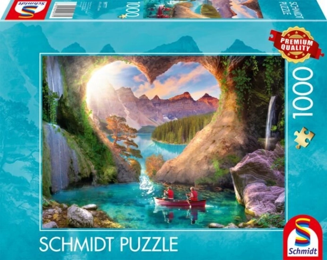 Puzzle Schmidt Láska la munți 1000 piese