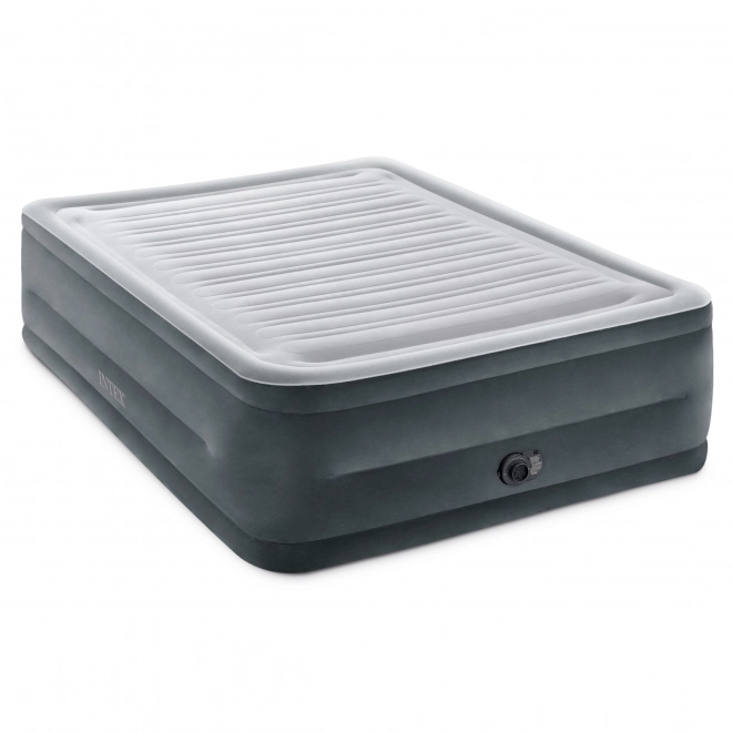 Saltea gonflabilă dublă cu pompă electrică 203 × 152 × 56 cm INTEX