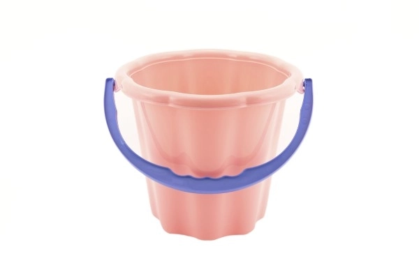 Găleată pentru nisip plastic 19cm sortiment 4 culori 12m+