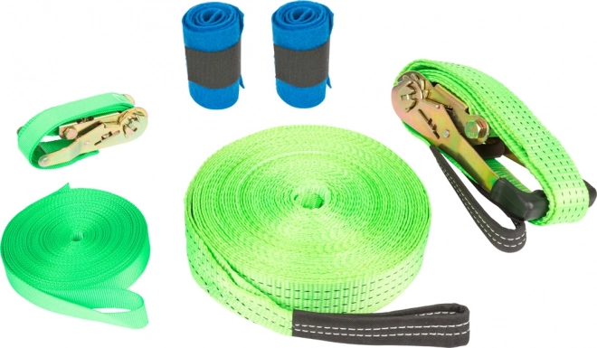 Set Slackline Small Foot Cu Protecție Pentru Arbori