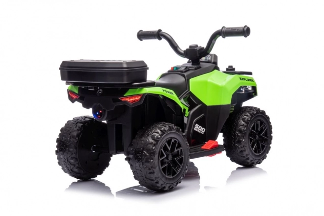 ATV pentru copii cu baterie verde