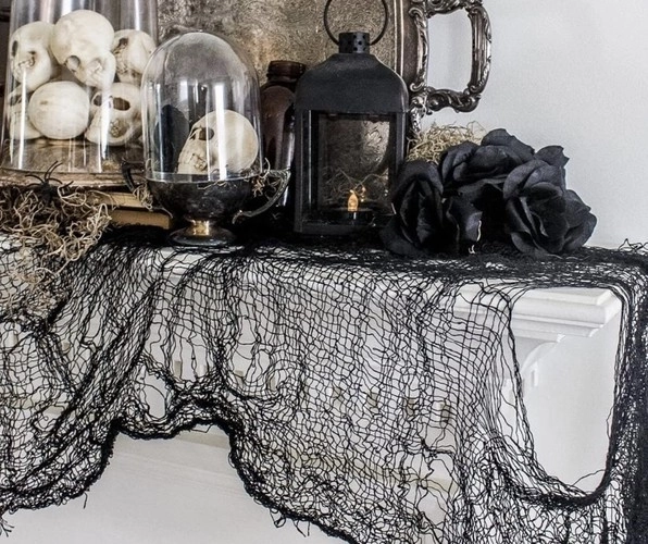 Decor flashy, pânză decorativă mare pentru Halloween