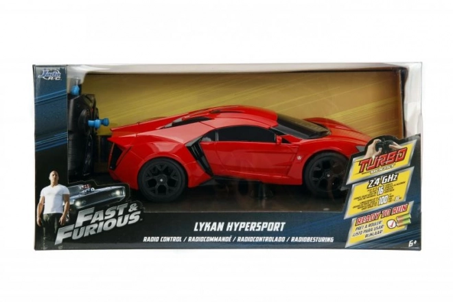 mașină RC Lykan Hypersport din filmul Fast and Furious