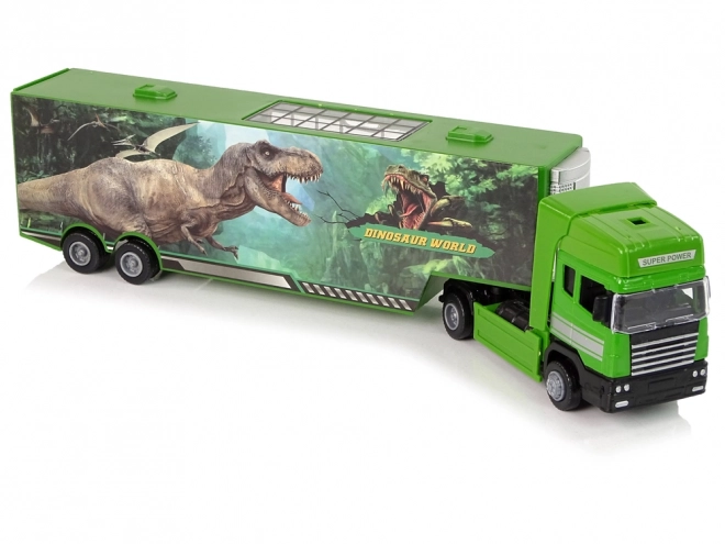 Camion mare pentru transportul de dinozauri